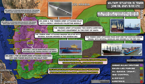 Military Situation In Yemen On June 8, 2024 (Map Update)