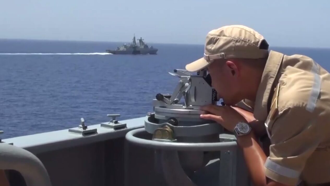 Russian, Egyptian Navies Held Joint Exercise In Mediterranean Sea (Video)