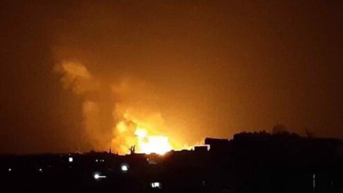 Israeli Airstrikes Hit Target In Syrian Aleppo