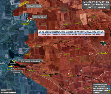 Military Situation On Ukrainian Frontlines On July 10, 2024 (Maps Update)