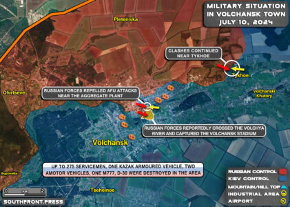 Military Situation On Ukrainian Frontlines On July 10, 2024 (Maps Update)