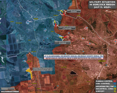 Military Situation On Ukrainian Frontlines On July 11, 2024 (Maps Update)