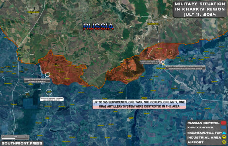 Military Situation On Ukrainian Frontlines On July 11, 2024 (Maps Update)