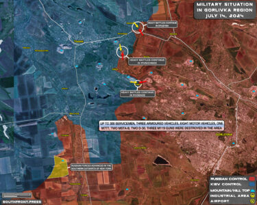 Military Situation On Ukrainian Frontlines On July 14, 2024 (Maps Update)