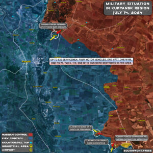 Military Situation On Ukrainian Frontlines On July 14, 2024 (Maps Update)