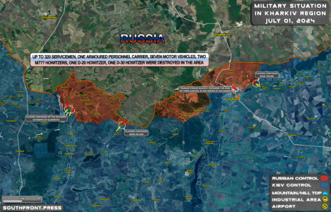 Military Situation On Ukrainian Frontlines On July 1, 2024 (Maps Update)