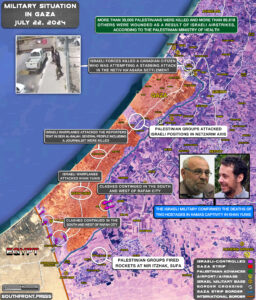 Military Situation In Palestine On July 22, 2024 (Maps Update)