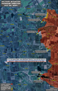 Military Situation On Ukrainian Frontlines On July 22, 2024 (Maps Update)