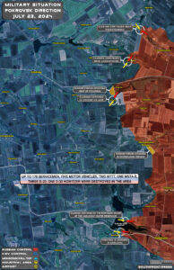 Military Situation On Ukrainian Frontlines On July 23, 2024 (Maps Update)