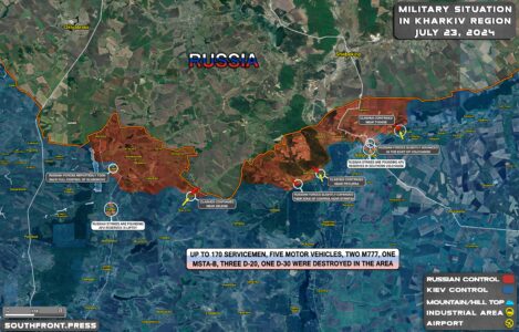 Military Situation On Ukrainian Frontlines On July 23, 2024 (Maps Update)