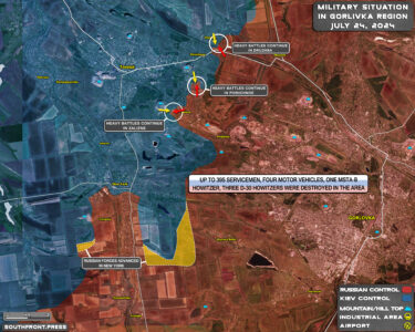 Military Situation On Ukrainian Frontlines On July 24, 2024 (Maps Update)