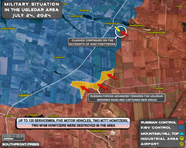 Military Situation On Ukrainian Frontlines On July 24, 2024 (Maps Update)