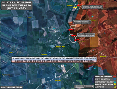 Military Situation On Ukrainian Frontlines On July 25, 2024 (Maps Update)