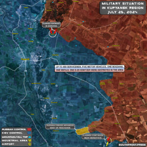 Military Situation On Ukrainian Frontlines On July 25, 2024 (Maps Update)