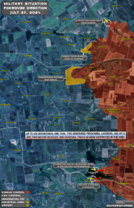Military Situation On Ukrainian Frontlines On July 27, 2024 (Maps Update)