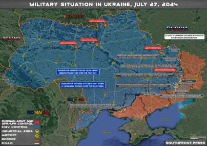 Military Situation On Ukrainian Frontlines On July 27, 2024 (Maps Update)