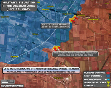 Military Situation On Ukrainian Frontlines On July 28, 2024 (Maps Update)