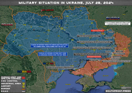 Military Situation On Ukrainian Frontlines On July 28, 2024 (Maps Update)