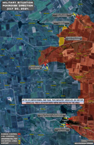 Military Situation On Ukrainian Frontlines On July 30, 2024 (Maps Update)