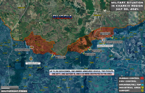 Military Situation On Ukrainian Frontlines On July 30, 2024 (Maps Update)