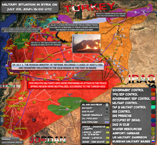 Military Situation In Syria On July 3, 2024 (Map Update)