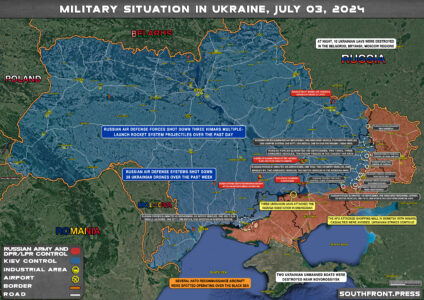 Military Situation On Ukrainian Frontlines On July 3, 2024 (Maps Update)