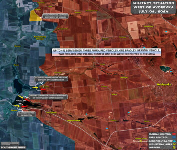 Military Situation On Ukrainian Frontlines On July 6, 2024 (Maps Update)