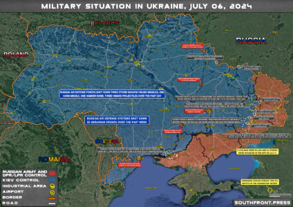 Military Situation On Ukrainian Frontlines On July 6, 2024 (Maps Update)