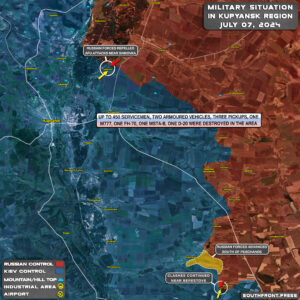 Military Situation On Ukrainian Frontlines On July 7, 2024 (Maps Update)