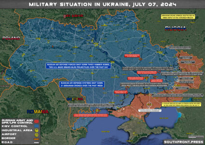 Military Situation On Ukrainian Frontlines On July 7, 2024 (Maps Update)