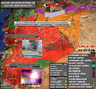 Military Situation In Syria On July 9, 2024 (Map Update)