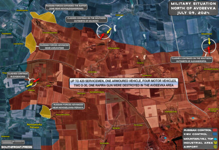 Military Situation On Ukrainian Frontlines On July 9, 2024 (Maps Update)