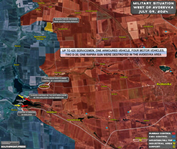 Military Situation On Ukrainian Frontlines On July 9, 2024 (Maps Update)