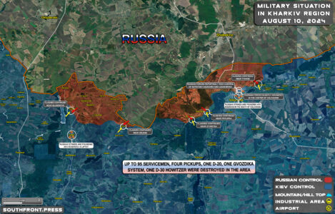 Military Situation On Ukrainian Frontlines On August 10, 2024 (Maps Update)