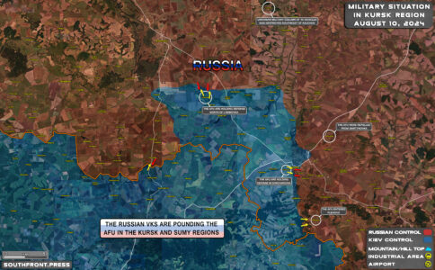 Military Situation In Kursk Region On August 10, 2024 (Map Update)