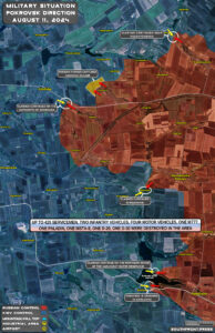 Military Situation On Ukrainian Frontlines On August 11, 2024 (Maps Update)