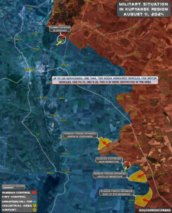 Military Situation On Ukrainian Frontlines On August 11, 2024 (Maps Update)