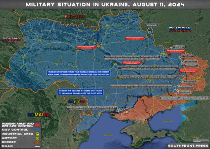 Military Situation On Ukrainian Frontlines On August 11, 2024 (Maps Update)