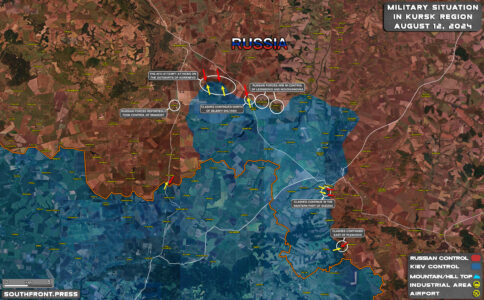 Military Situation In Kursk Region On August 12, 2024 (Map Update)