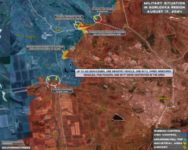 Military Situation On Ukrainian Frontlines On August 17, 2024 (Maps Update)