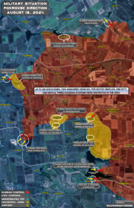 Military Situation On Ukrainian Frontlines On August 18, 2024 (Maps Update)