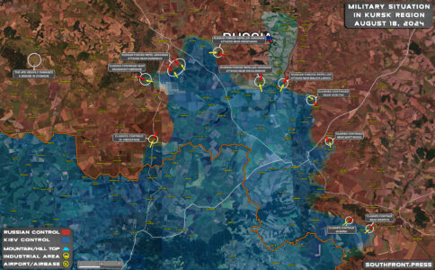 Military Situation In Kursk Region On August 18, 2024 (Map Update)