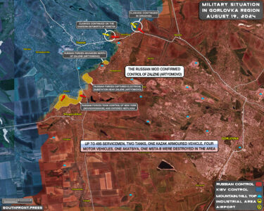 Military Situation On Ukrainian Frontlines On August 19, 2024 (Map Update)