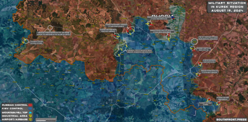 Military Situation In Russian Kursk Region On August 19, 2024 (Map Update)