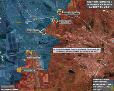 Military Situation On Ukrainian Frontlines On August 1, 2024 (Maps Update)