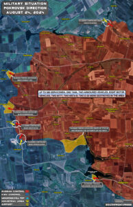 Military Situation On Ukrainian Frontlines On August 24, 2024 (Map Update)