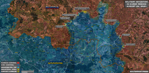 Military Situation In Russian Kursk Region On August 26, 2024 (Map Update)