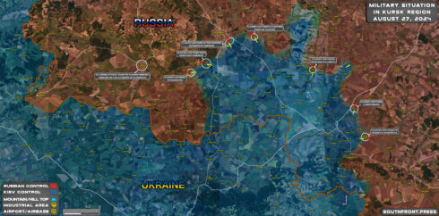 Military Situation In Russian Kursk Region On August 27, 2024 (Map Update)