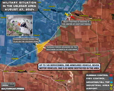 Military Situation On Ukrainian Frontlines On August 27, 2024 (Map Update)