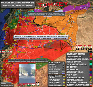 Military Situation In Syria On August 28, 2024 (Map Update)